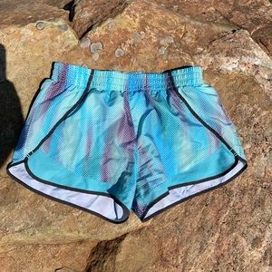 Girls workout shorts with liner